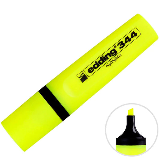 Edding 344 Tekli Fosforlu Sarı Kalem